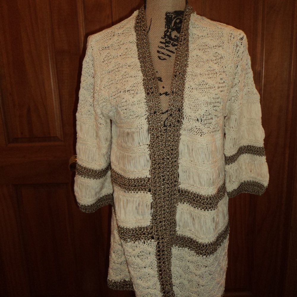 Chcio's Long Cardigan Sweater - Picture 1 of 4